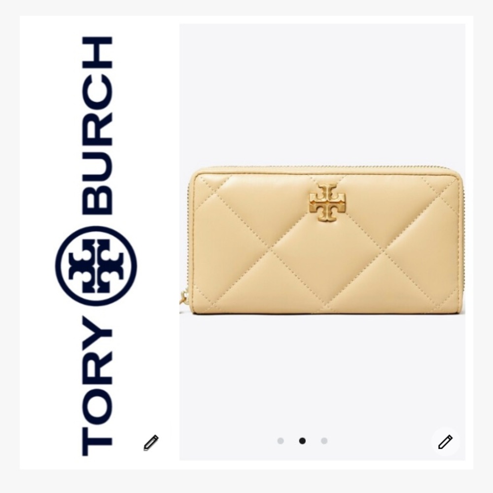 NWT Tory Burch Kira Quilted Wallet